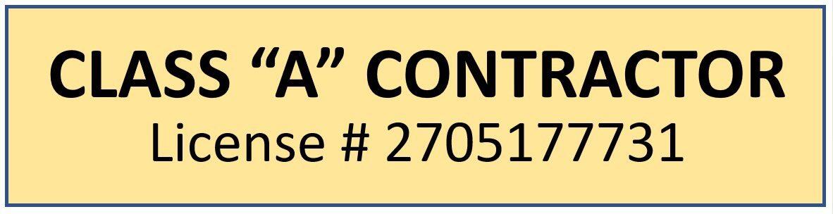 Contractors A Licence